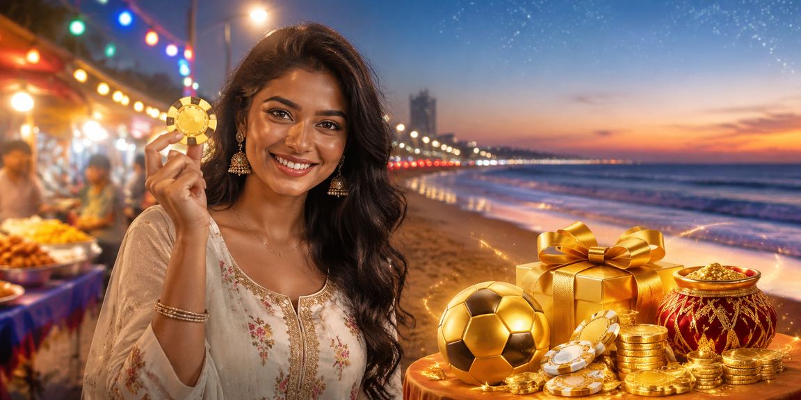 Evening casino gaming at Chennai’s Marina Beach area